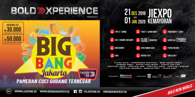 Diskon Gokil Akhir Tahun di Big Bang 2019 thumbnail